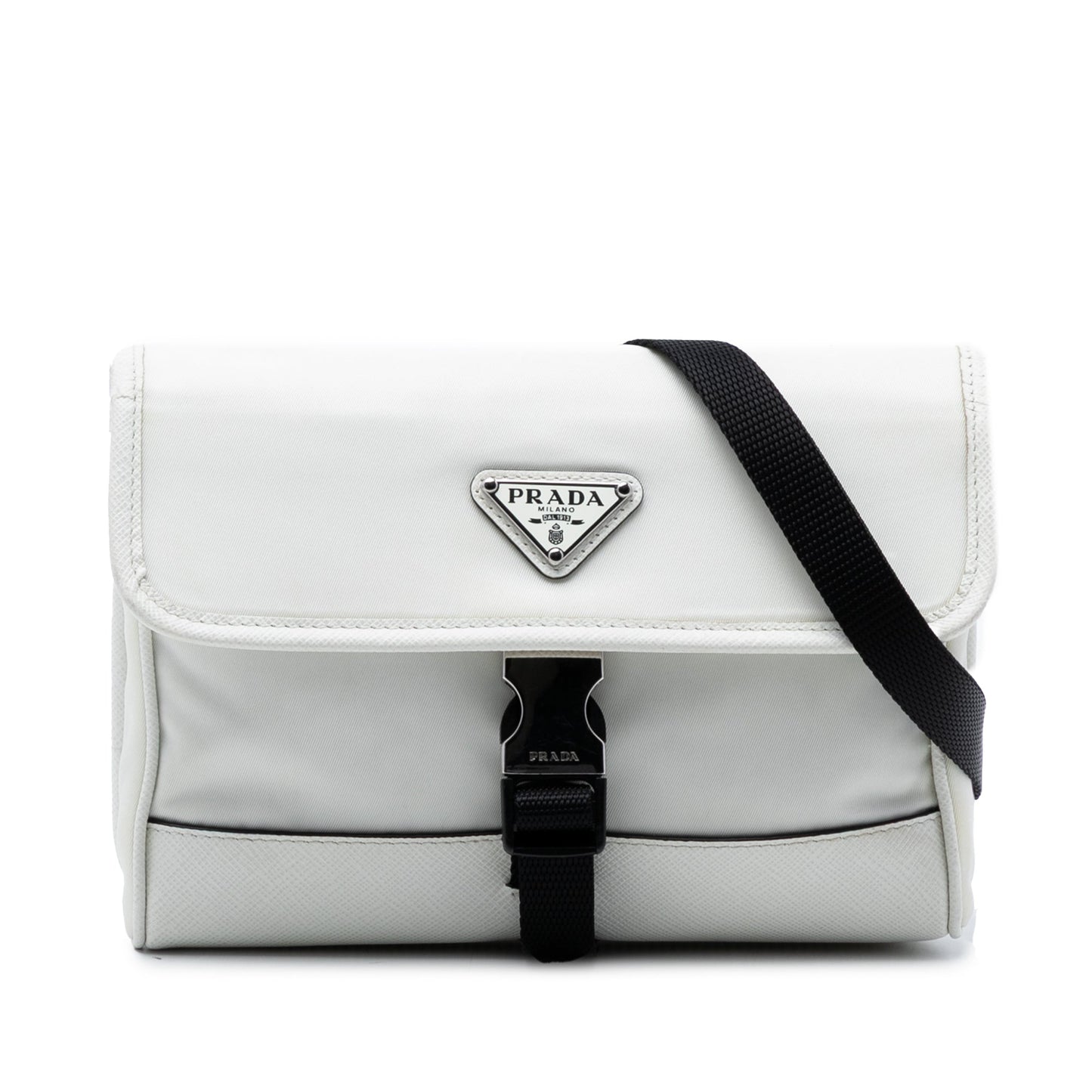 Prada Saffiano Trimmed Re Nylon Smartphone Case