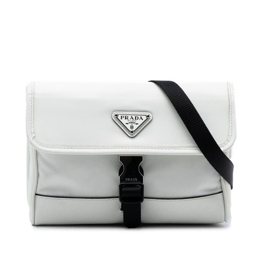 Prada Saffiano Trimmed Re Nylon Smartphone Case