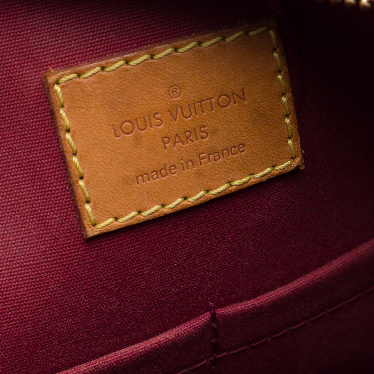 Louis Vuitton Monogram Vernis Alma PM