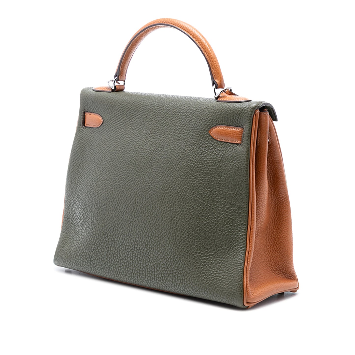Hermès Tricolor Togo Kelly II Retourne 32