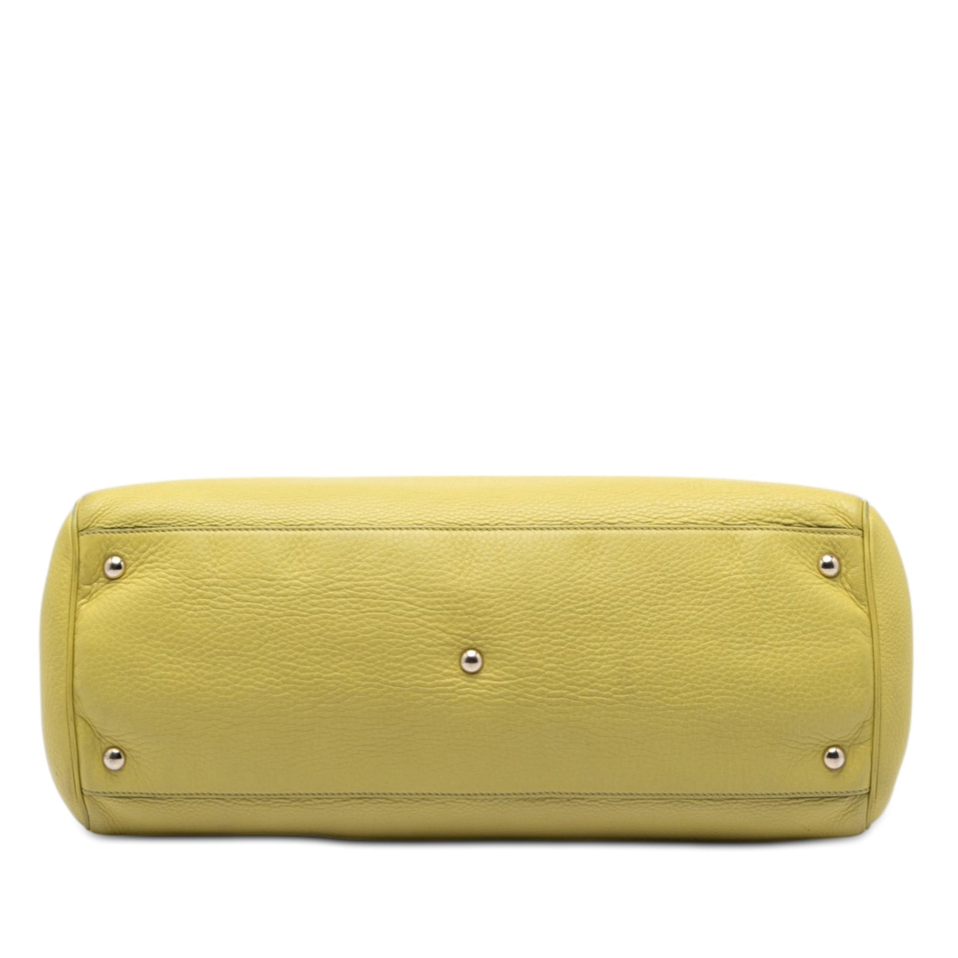 Gucci Large Calfskin Bamboo Shopper Satchel