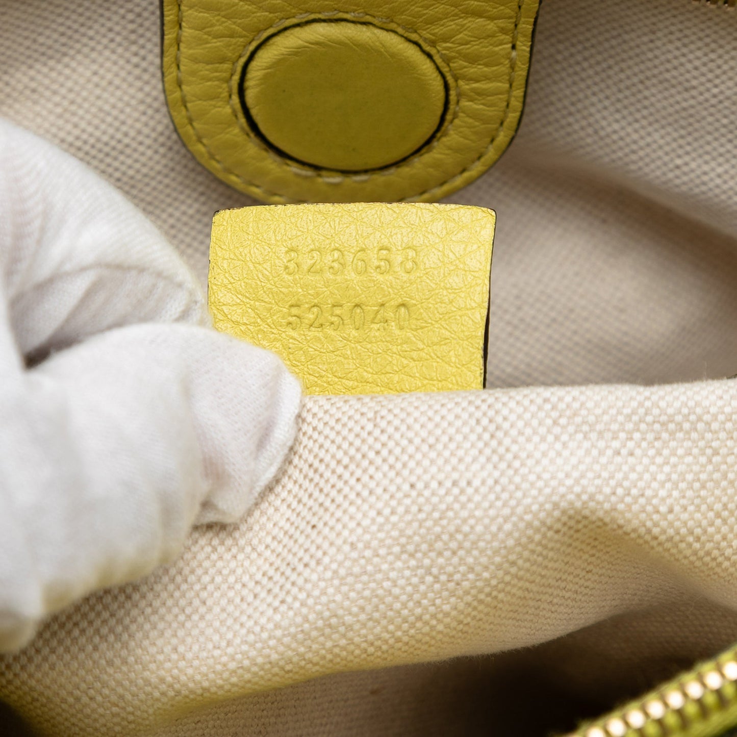 Gucci Large Calfskin Bamboo Shopper Satchel