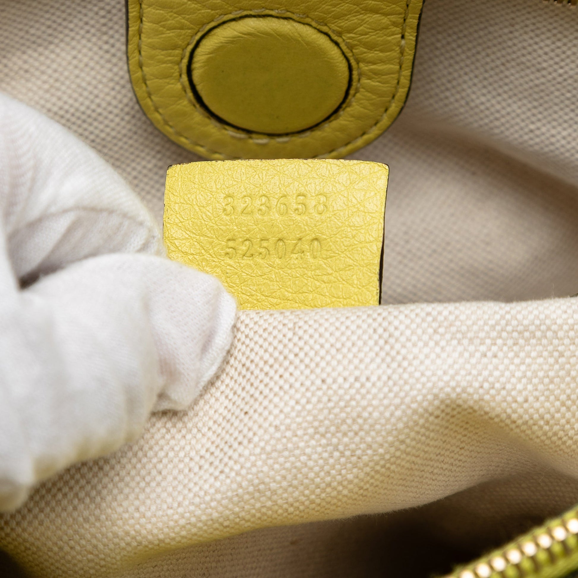 Gucci Large Calfskin Bamboo Shopper Satchel