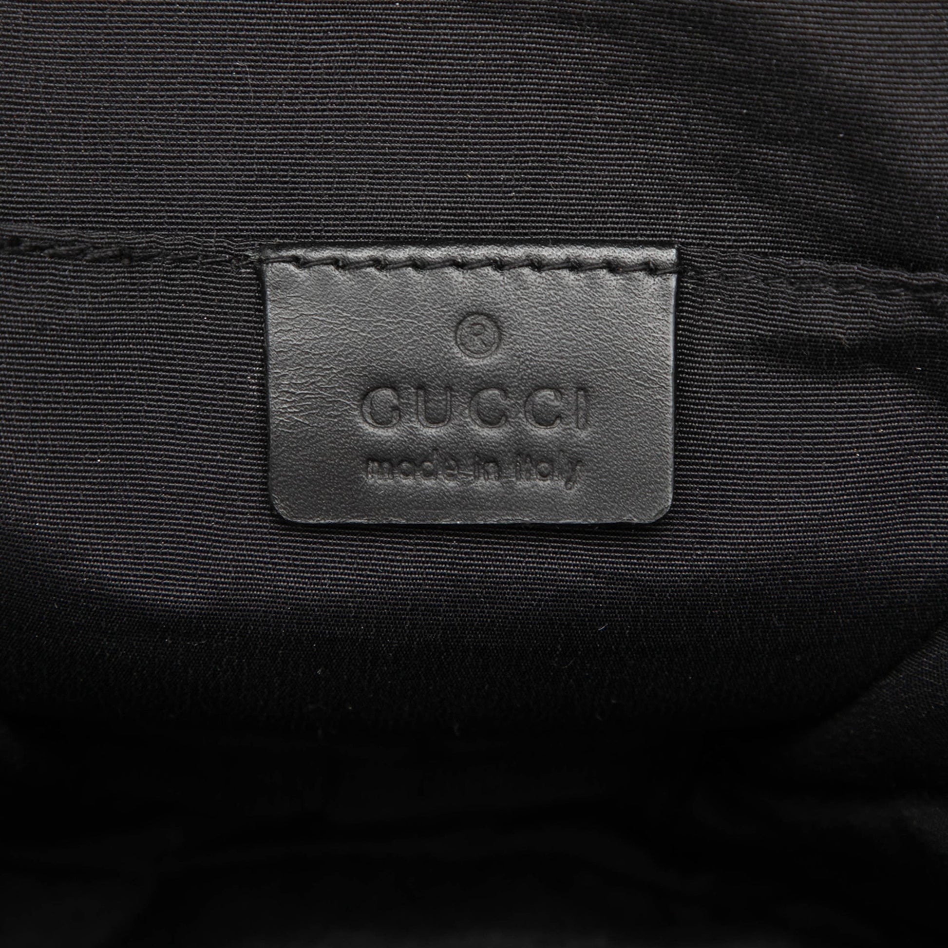 Gucci GG Canvas Double Zip Accessory Pouch