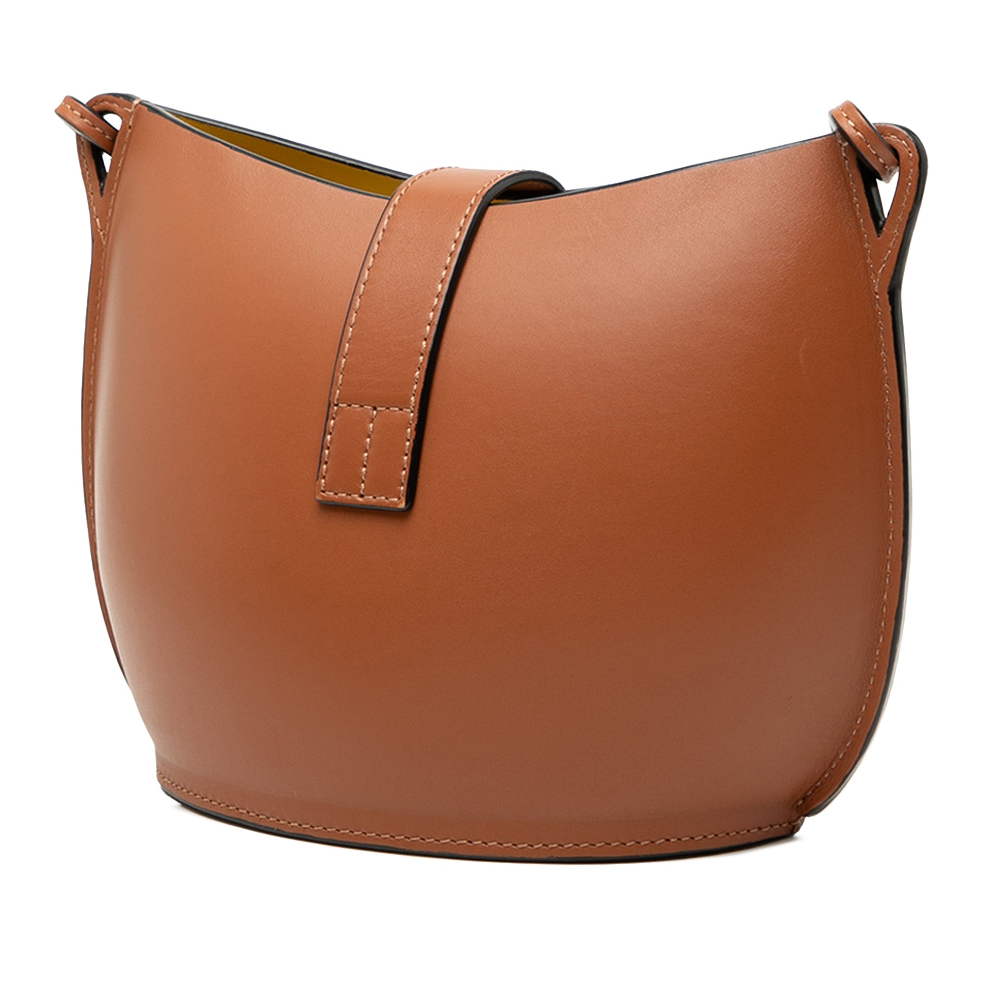 LOEWE Leather Molded Bucket Bag