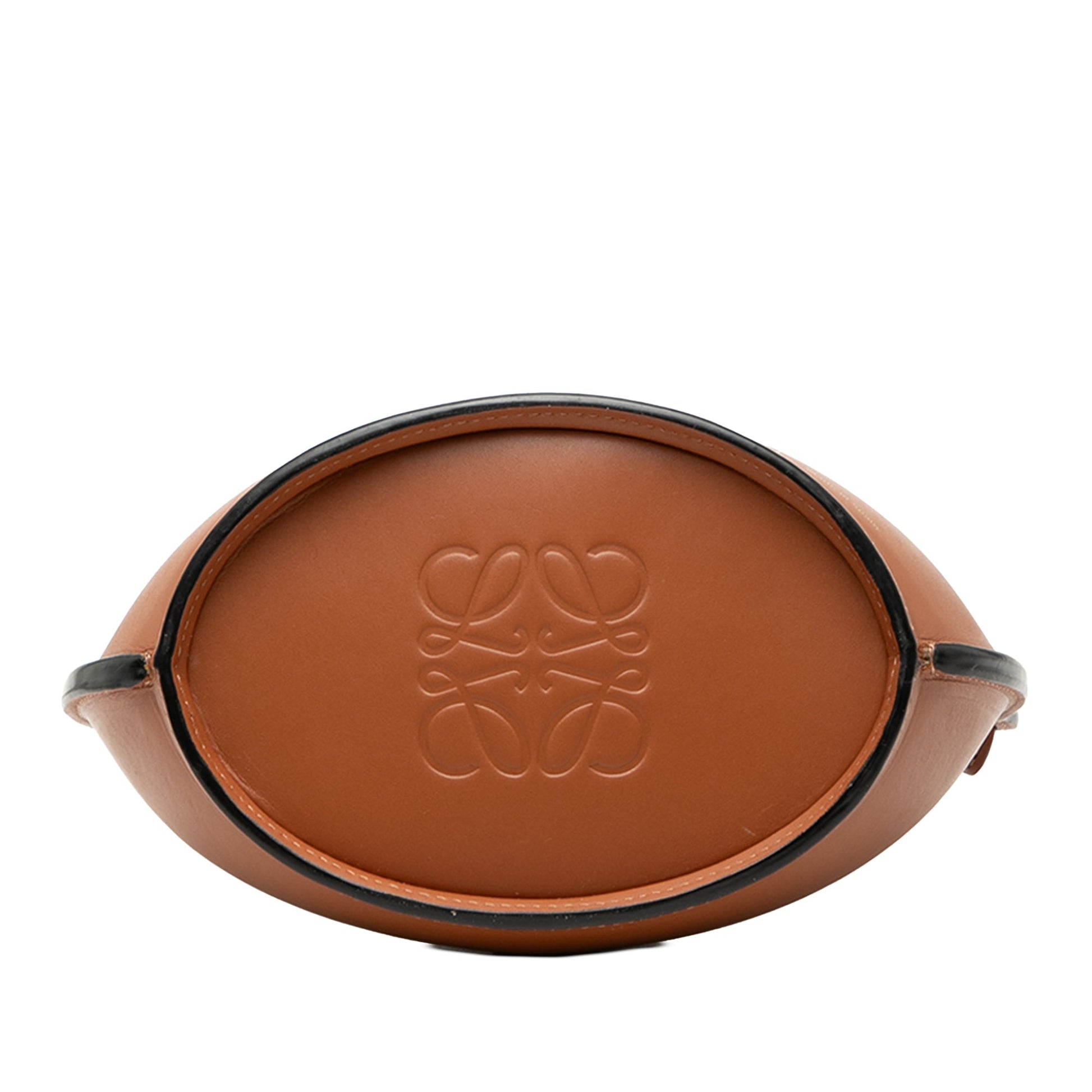 LOEWE Leather Molded Bucket Bag
