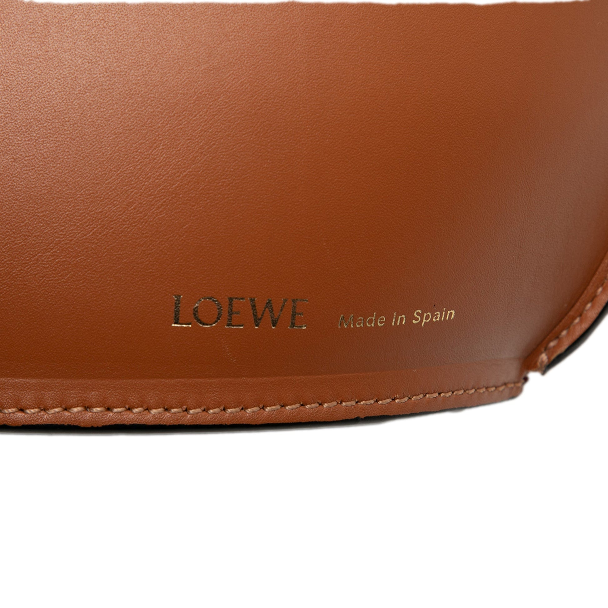LOEWE Leather Molded Bucket Bag