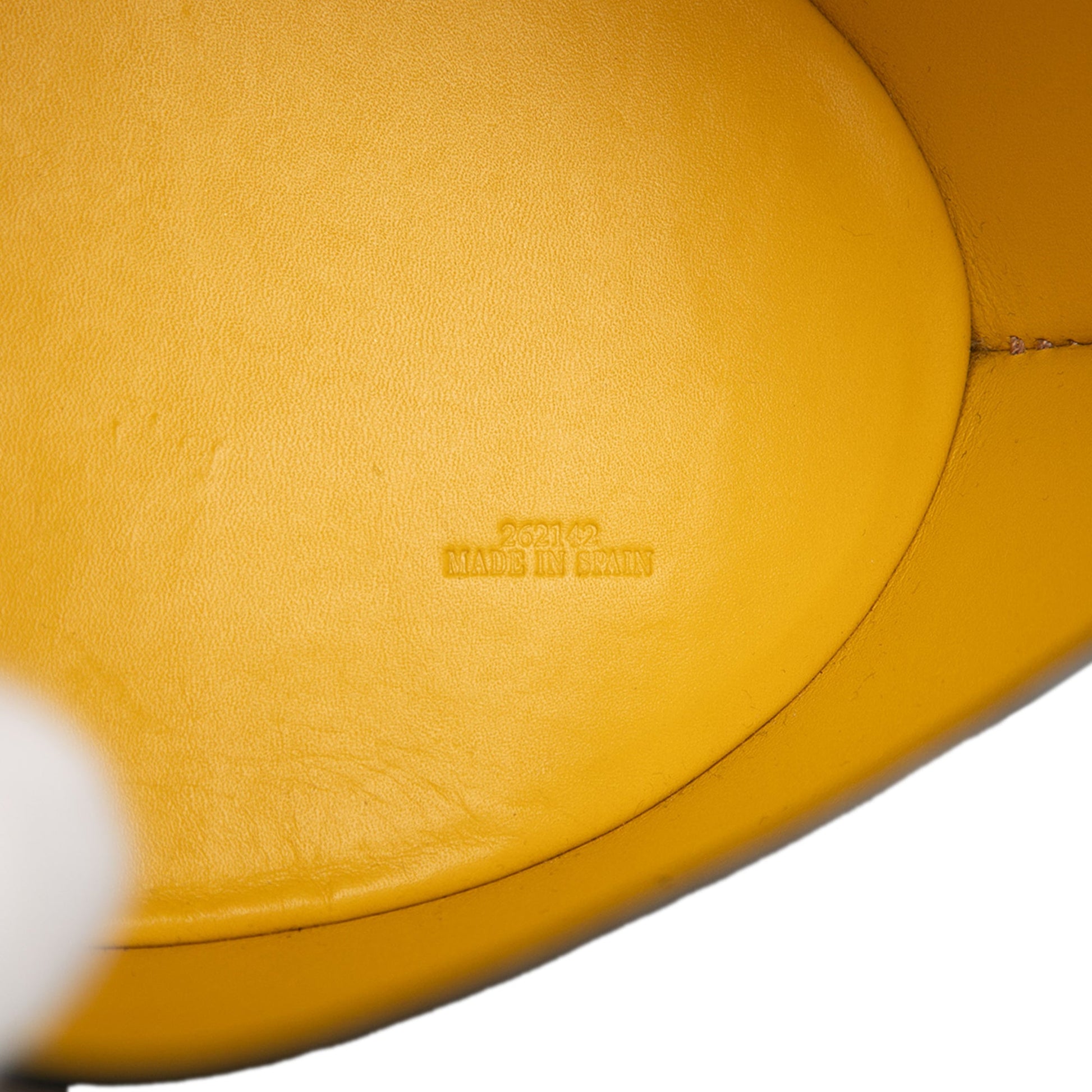 LOEWE Leather Molded Bucket Bag
