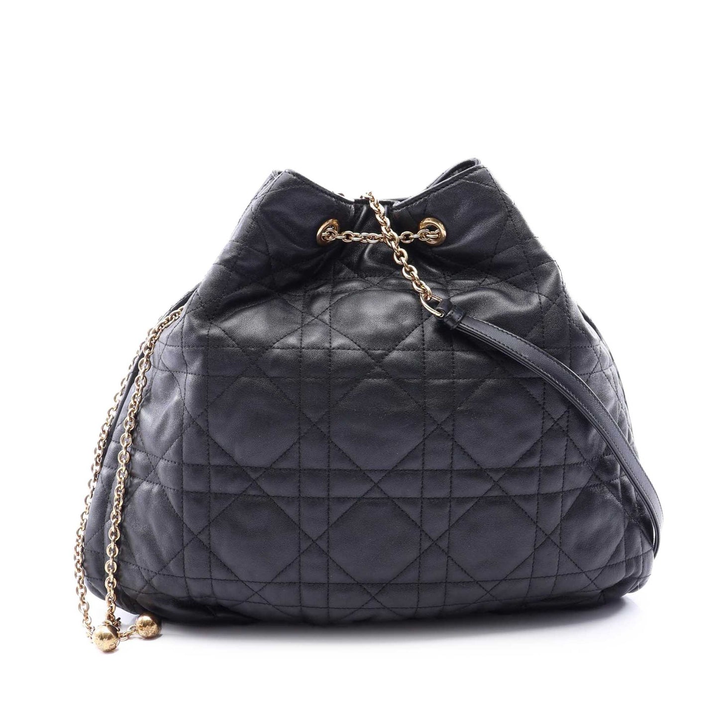 Dior Small Lambskin Macrocannage Ammi Crossbody