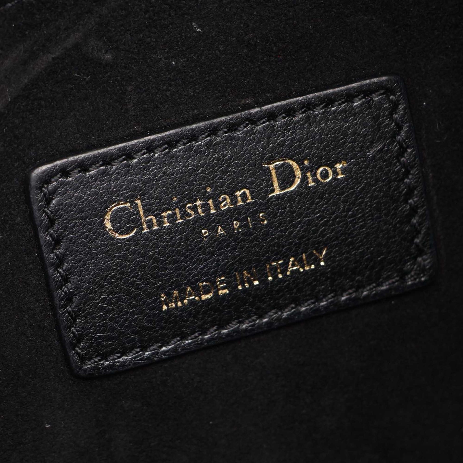 Dior Small Lambskin Macrocannage Ammi Crossbody
