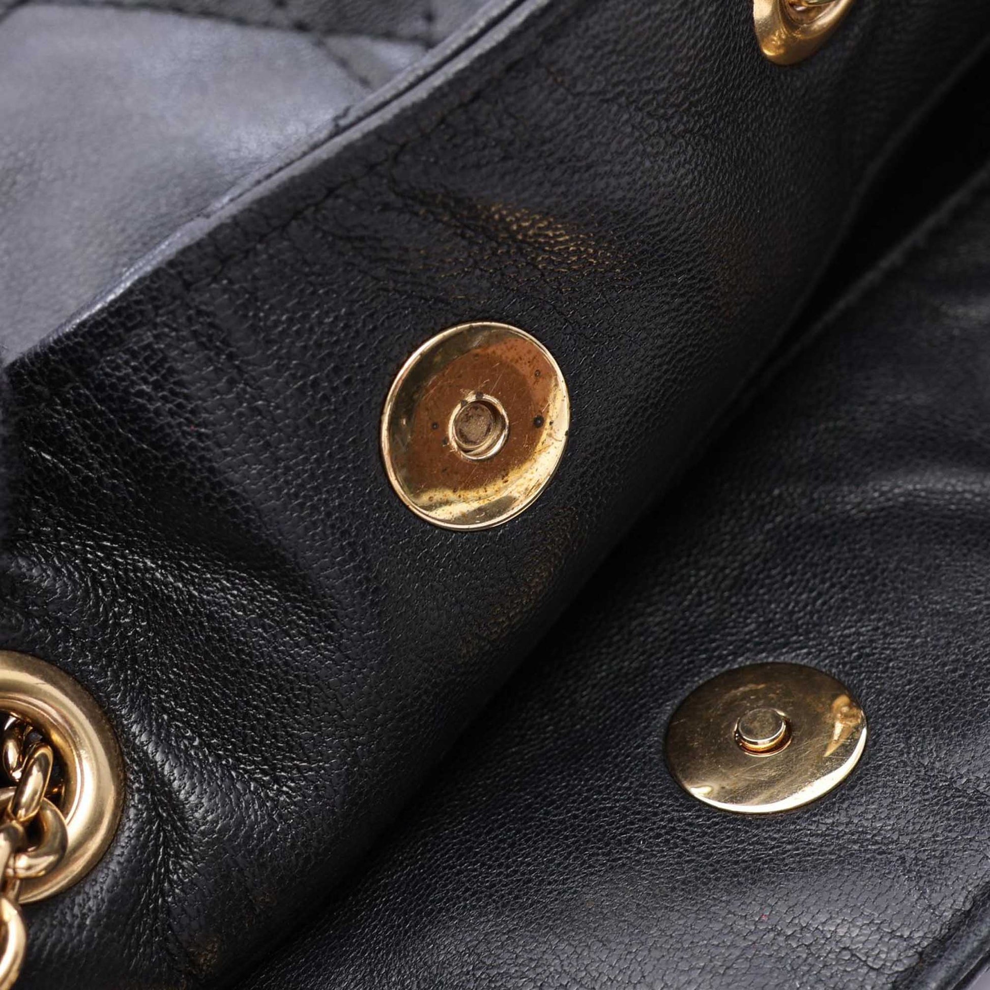 Dior Small Lambskin Macrocannage Ammi Crossbody