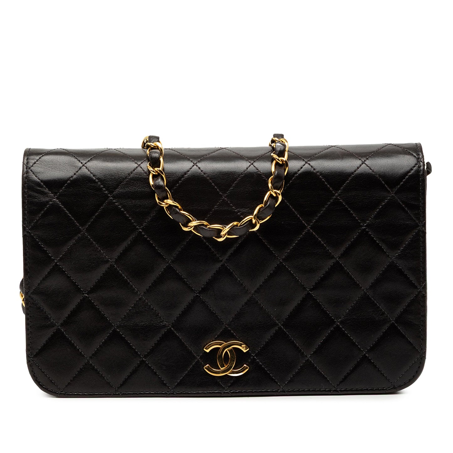 Chanel CC Quilted Lambskin Full Flap