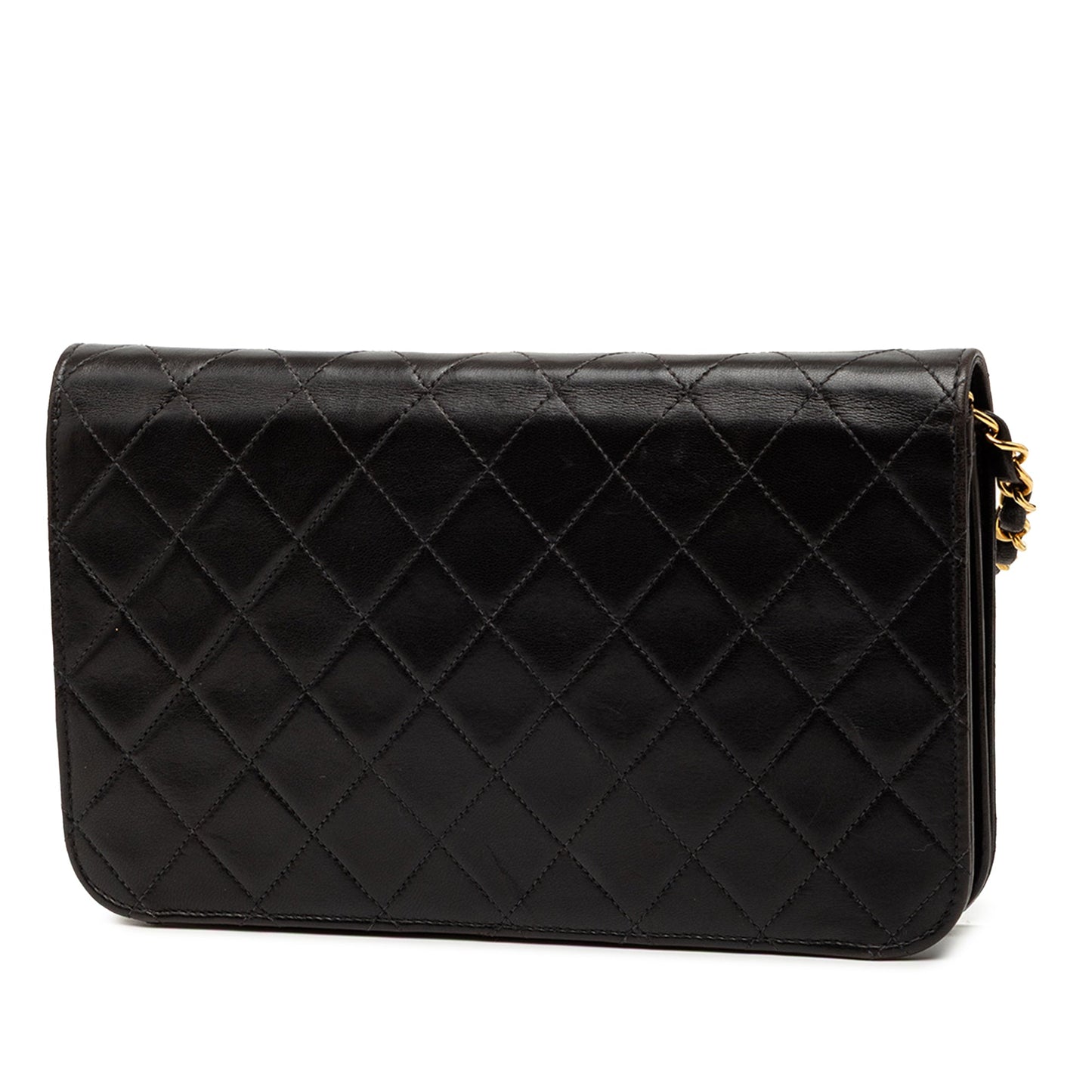 Chanel CC Quilted Lambskin Full Flap