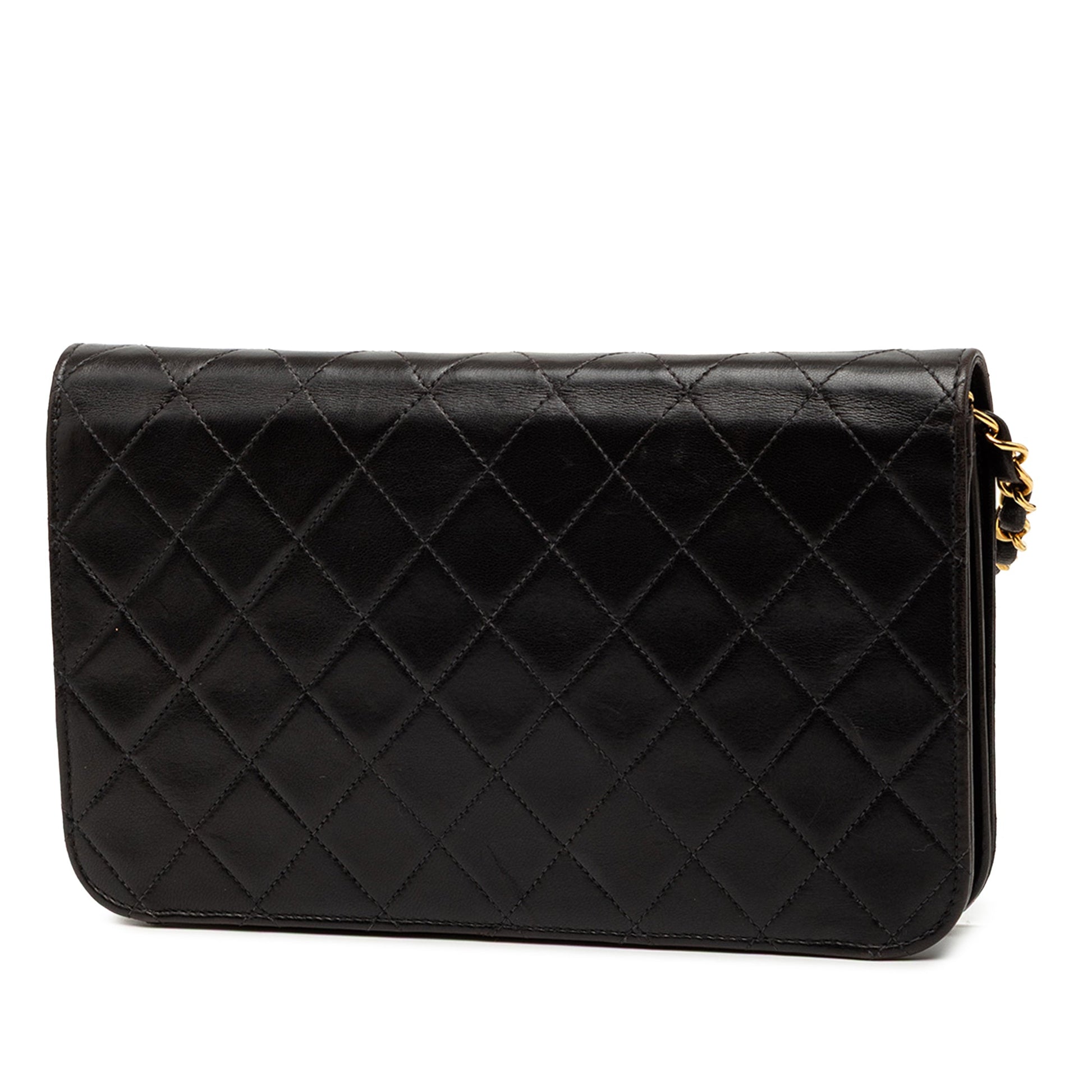 Chanel CC Quilted Lambskin Full Flap