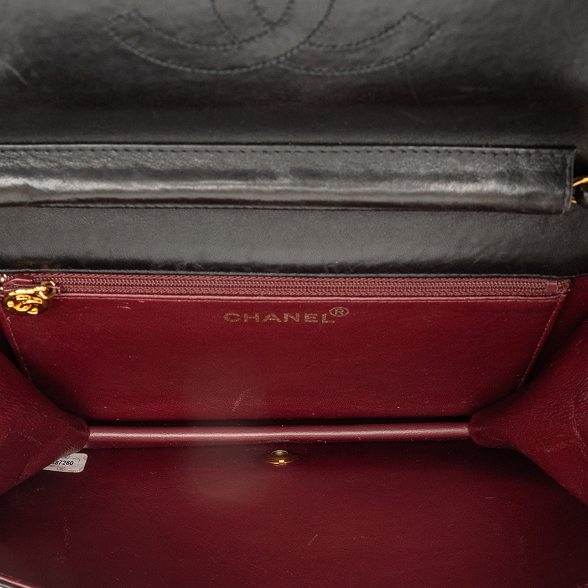 Chanel CC Quilted Lambskin Full Flap