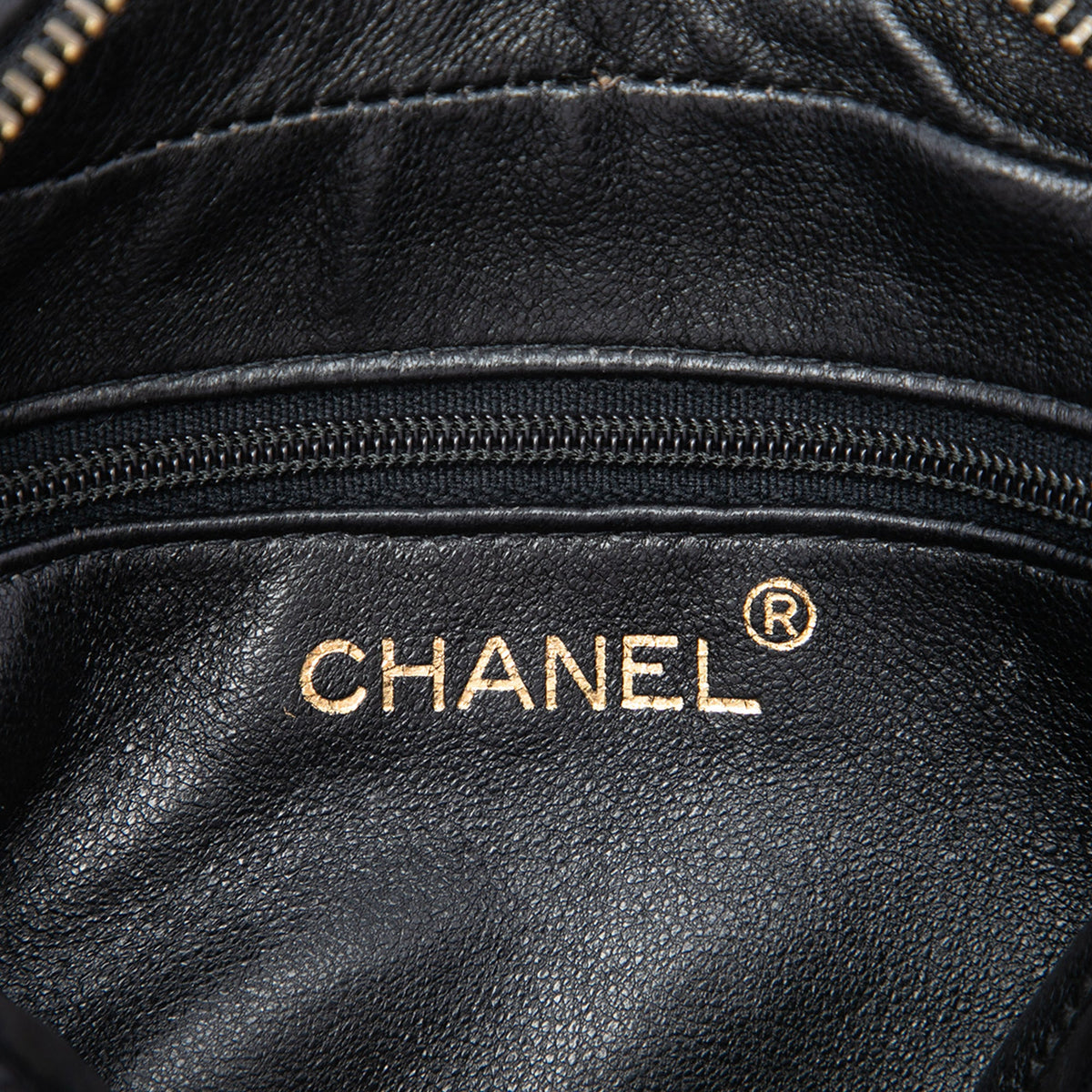 Chanel CC Quilted Lambskin Tassel Camera Bag