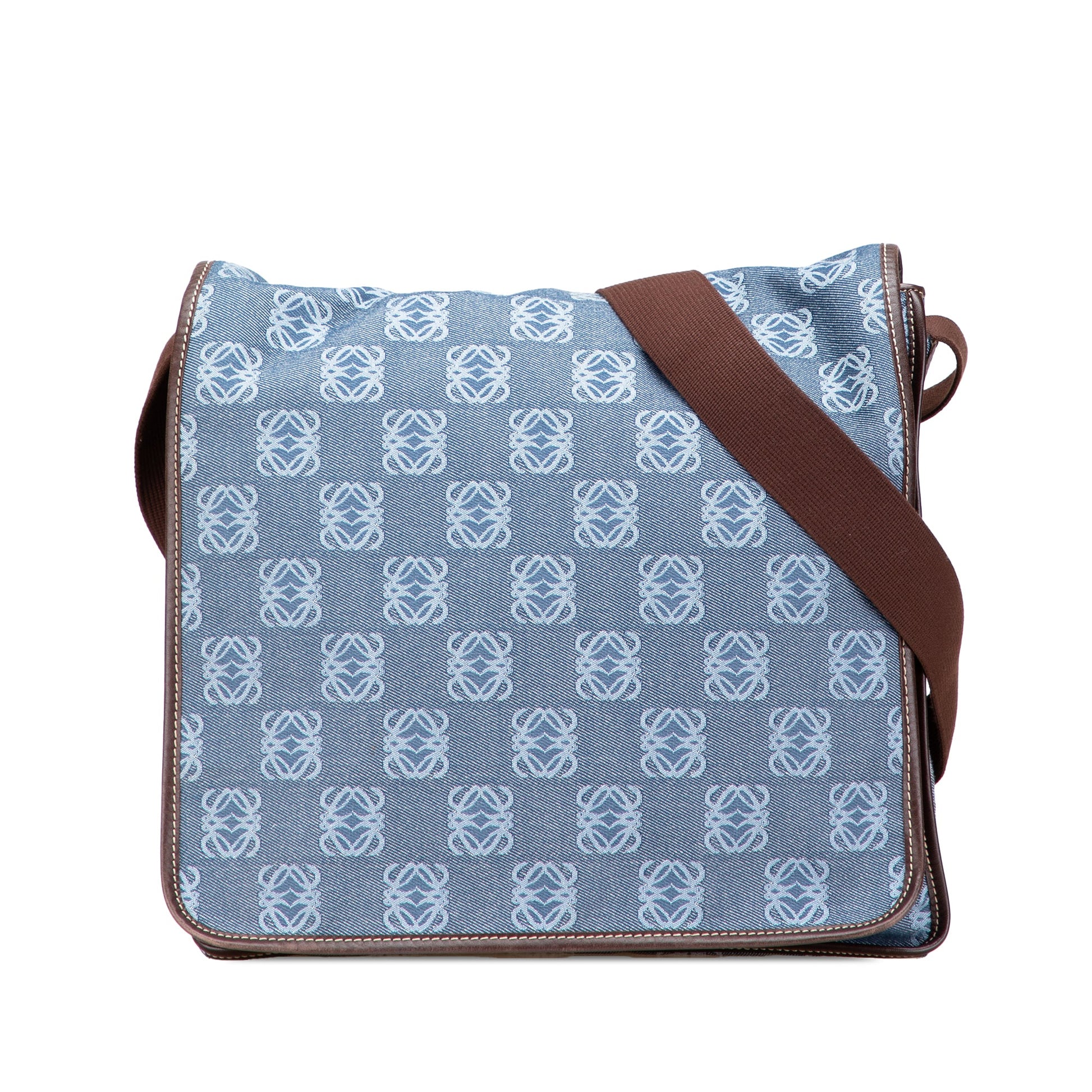 LOEWE Anagram Denim Crossbody