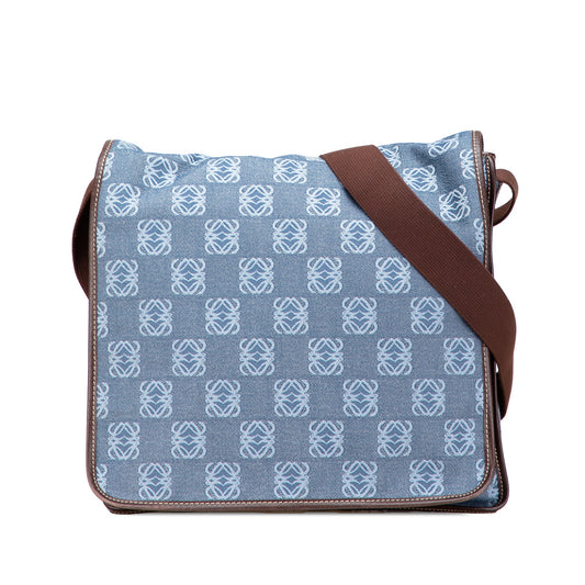 LOEWE Anagram Denim Crossbody