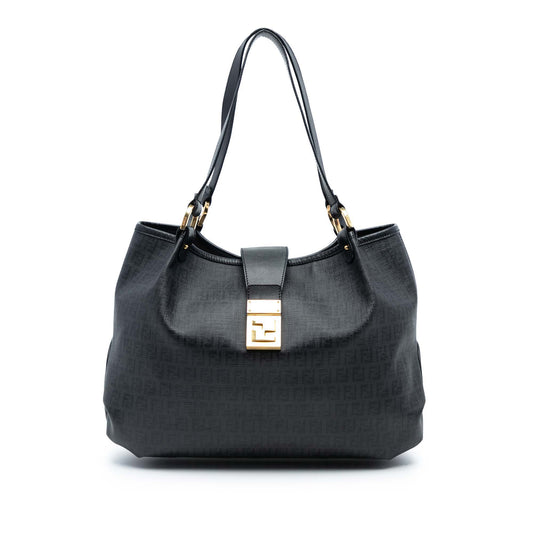 Fendi Zucchino Spalmati Chiusura Tote