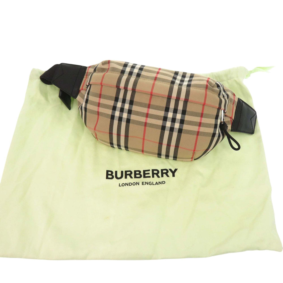 Burberry House Check Canvas Sonny Belt Bag