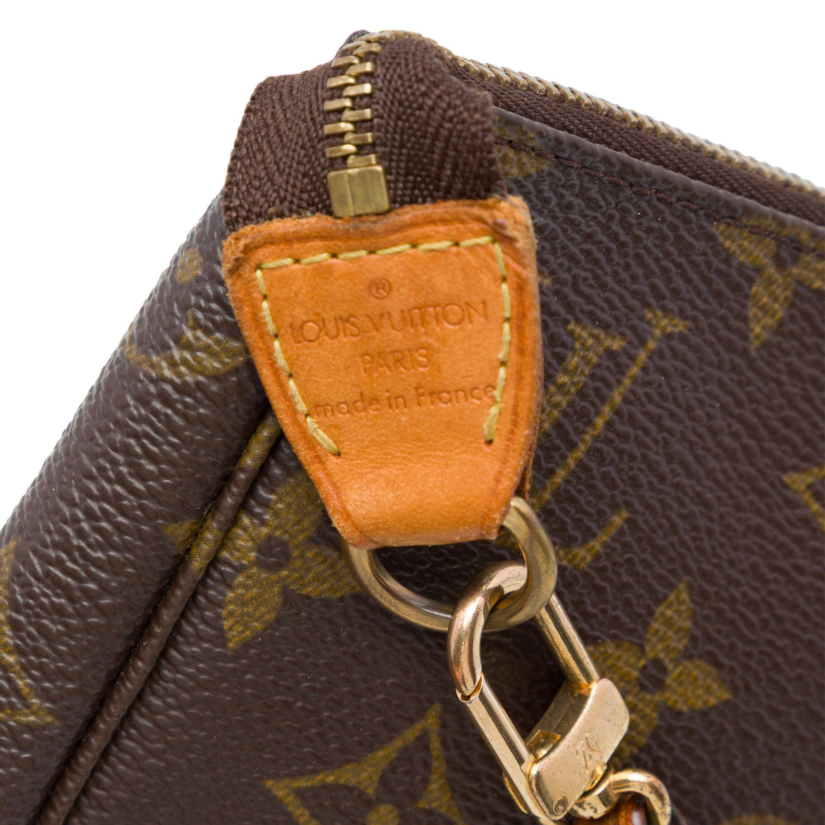 Louis Vuitton Monogram Pochette Accessoires — Brown