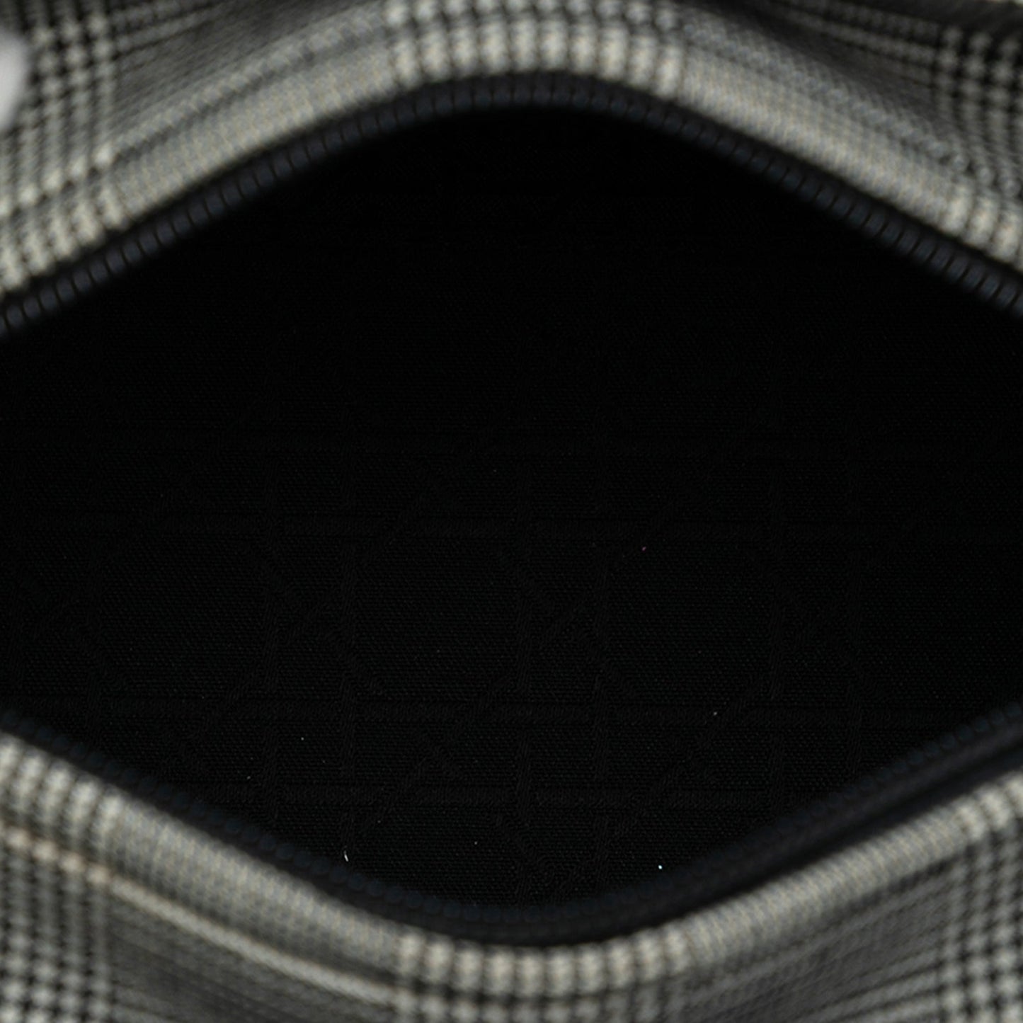 Dior Medium Canvas Houndstooth Lady Dior