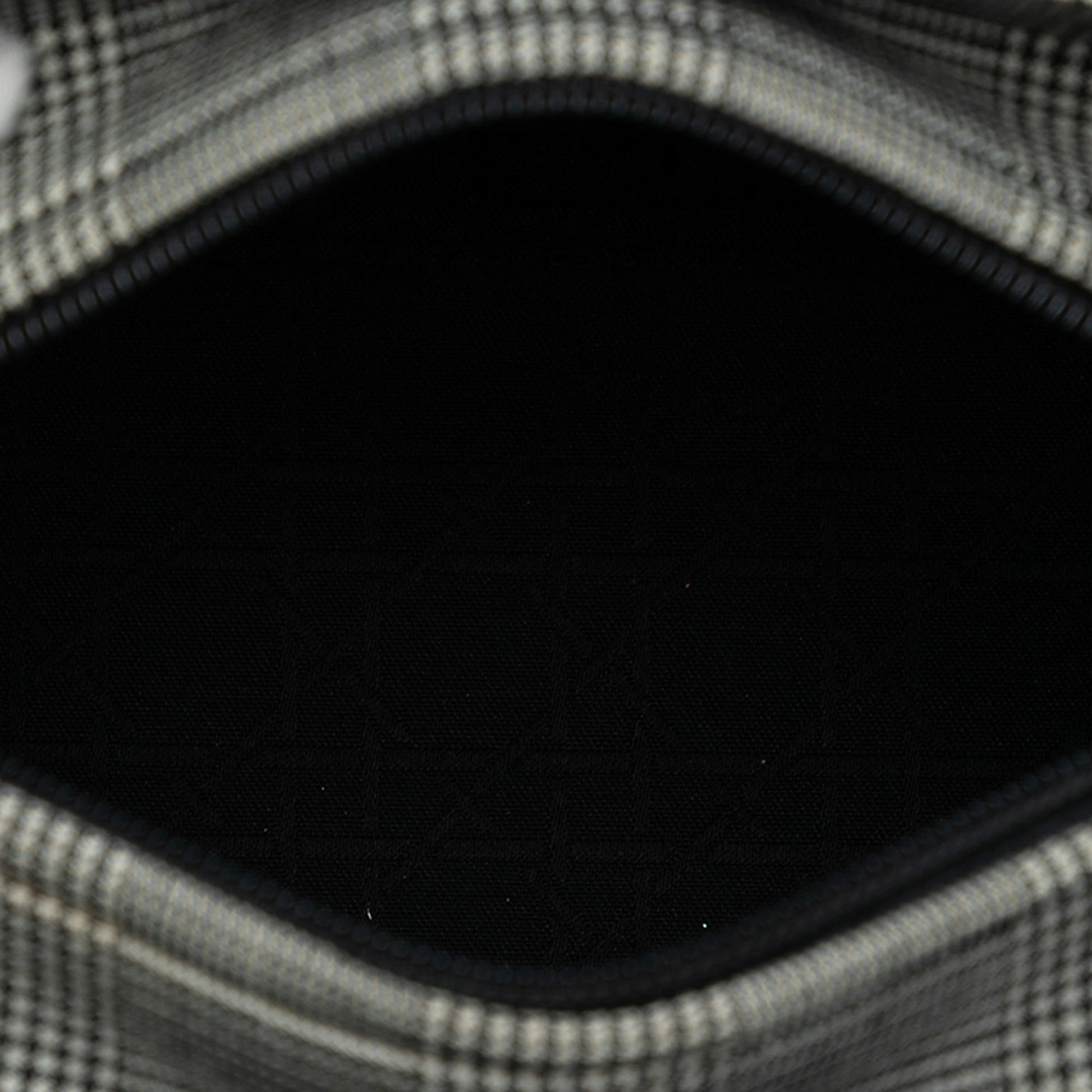 Dior Medium Canvas Houndstooth Lady Dior