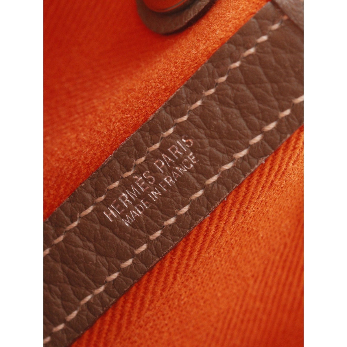 Hermès Toile and Negonda Garden Party 30 — Orange