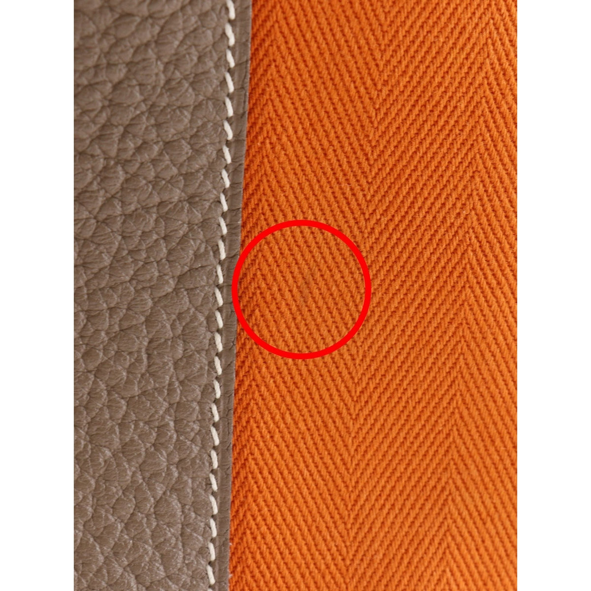 Hermès Toile and Negonda Garden Party 30 — Orange