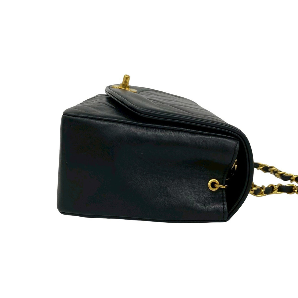 Chanel Small Quilted Lambskin Diana Single Flap