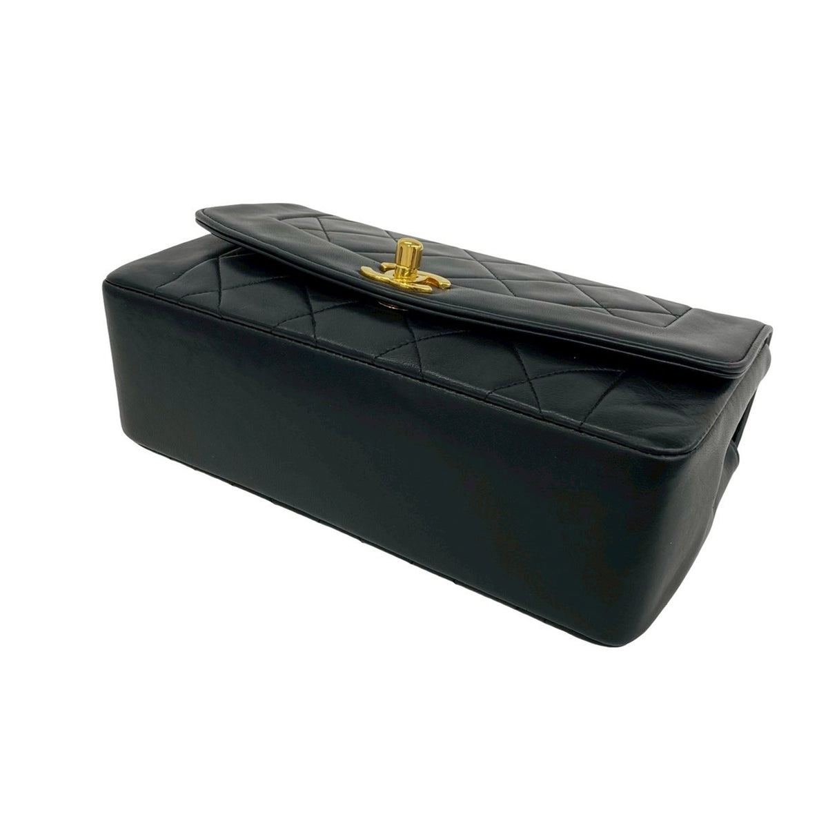 Chanel Small Quilted Lambskin Diana Single Flap
