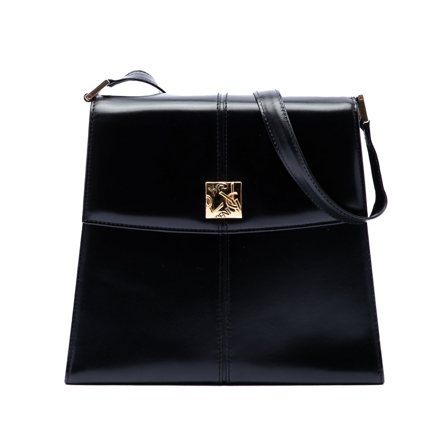 Saint Laurent Leather Monogram Crossbody