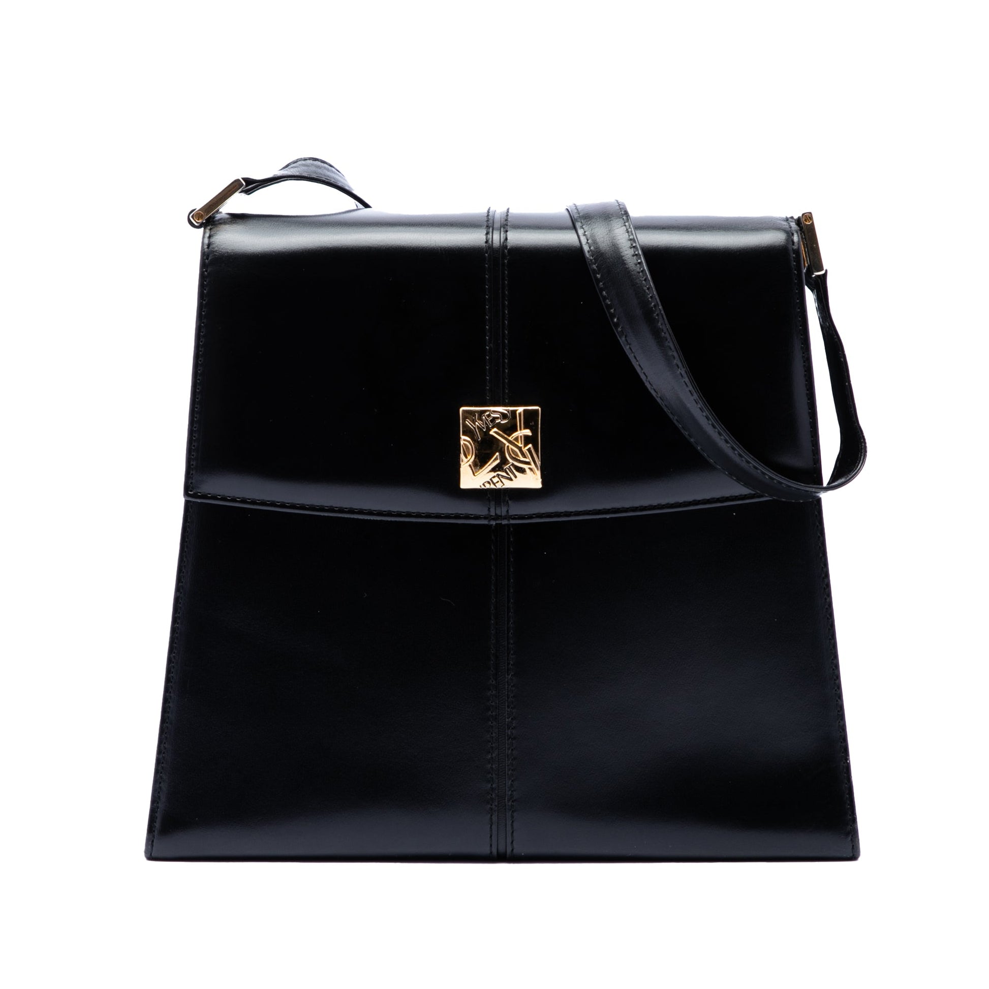 Saint Laurent Leather Monogram Crossbody