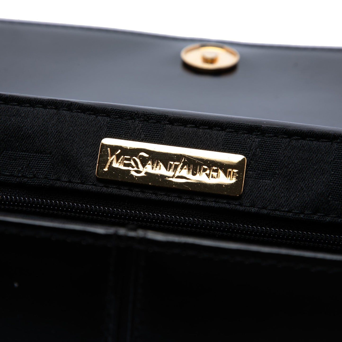 Saint Laurent Leather Monogram Crossbody