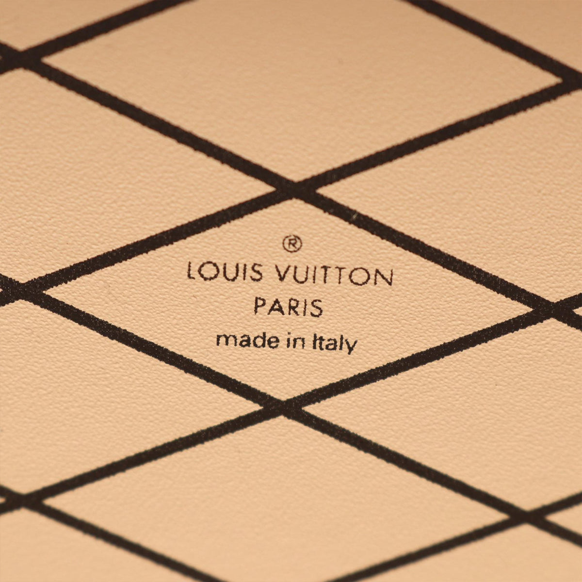 Louis Vuitton Monogram Reverse Petite Malle — Brown