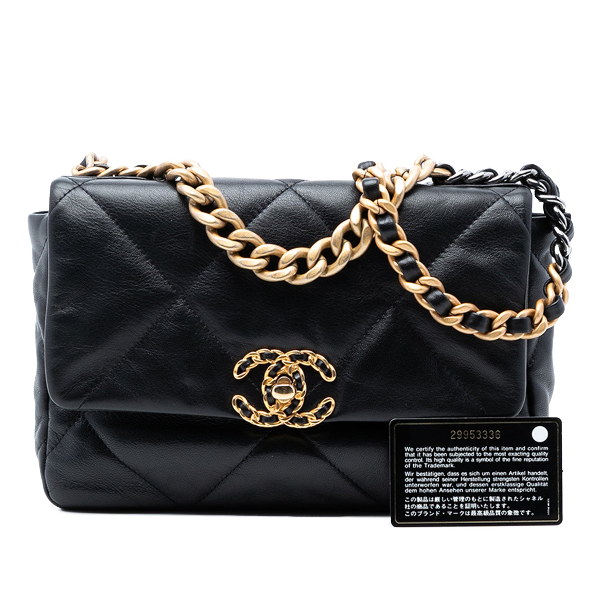 Chanel Medium Lambskin 19 Flap