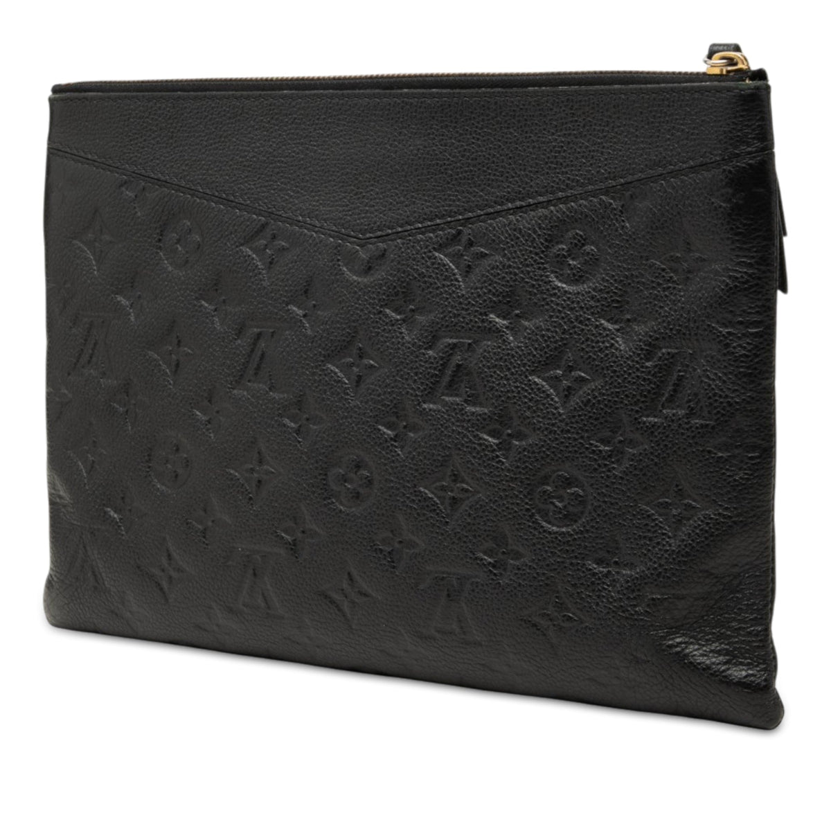 Louis Vuitton Monogram Empreinte Daily Pouch — Black