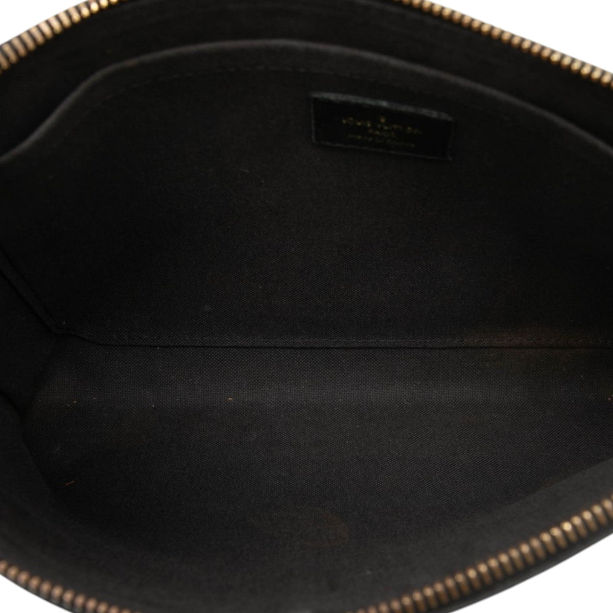 Louis Vuitton Monogram Empreinte Daily Pouch — Black
