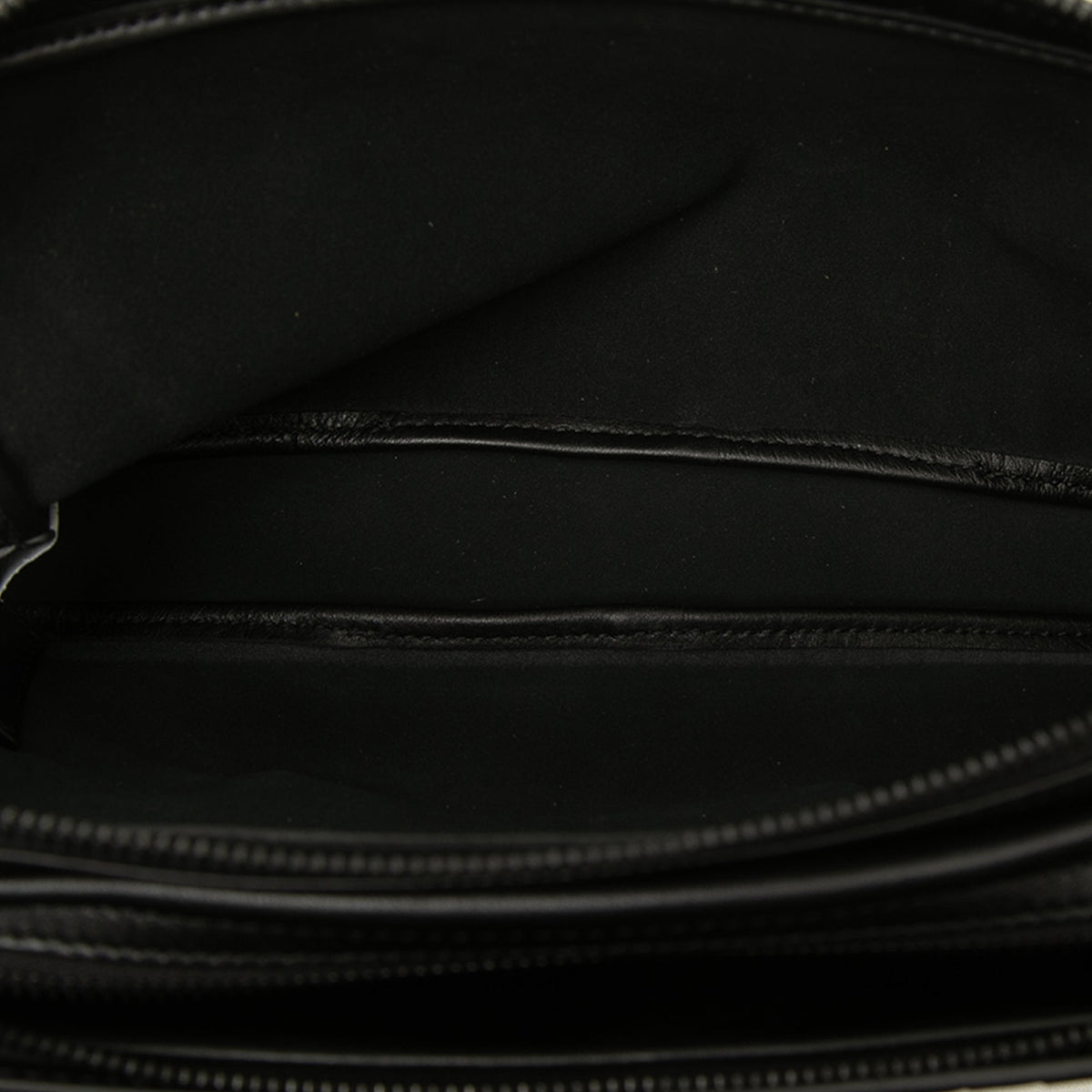 Bottega Veneta Intrecciato Trimmed Nappa Belt Bag — Black