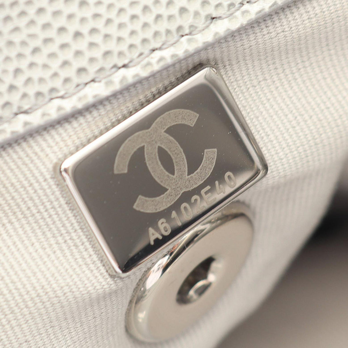 Chanel Lacquered CC Quilted Shaded Caviar My Everything Drawstring Backpack