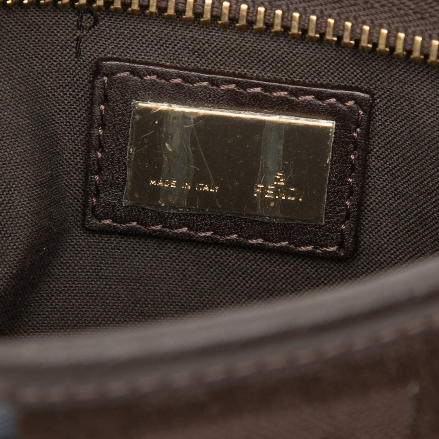 Fendi Denim Pochette Crossbody