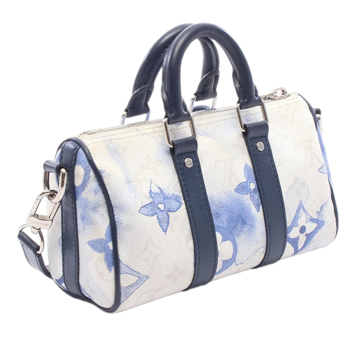 Louis Vuitton Monogram Watercolor Keepall Bandouliere XS — White