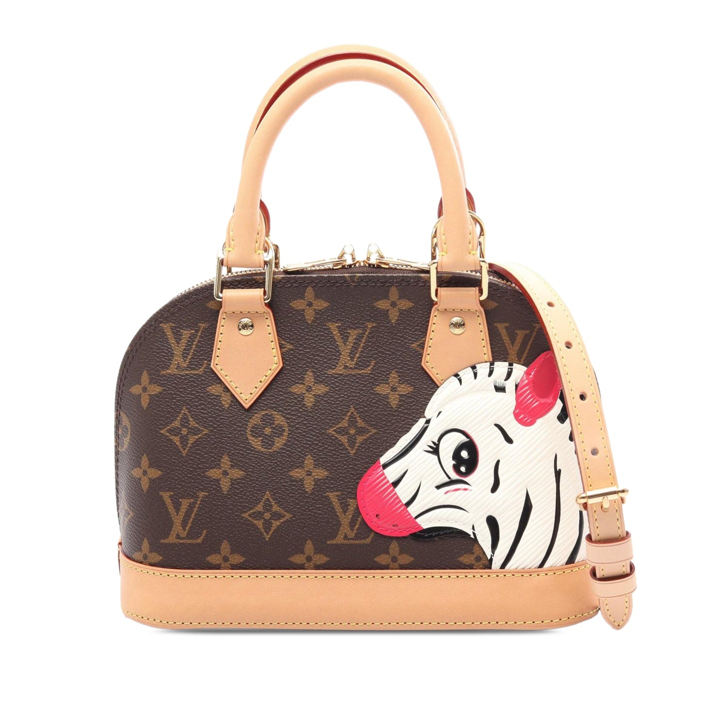 Louis Vuitton Sun Yitian Monogram Zebra Alma BB
