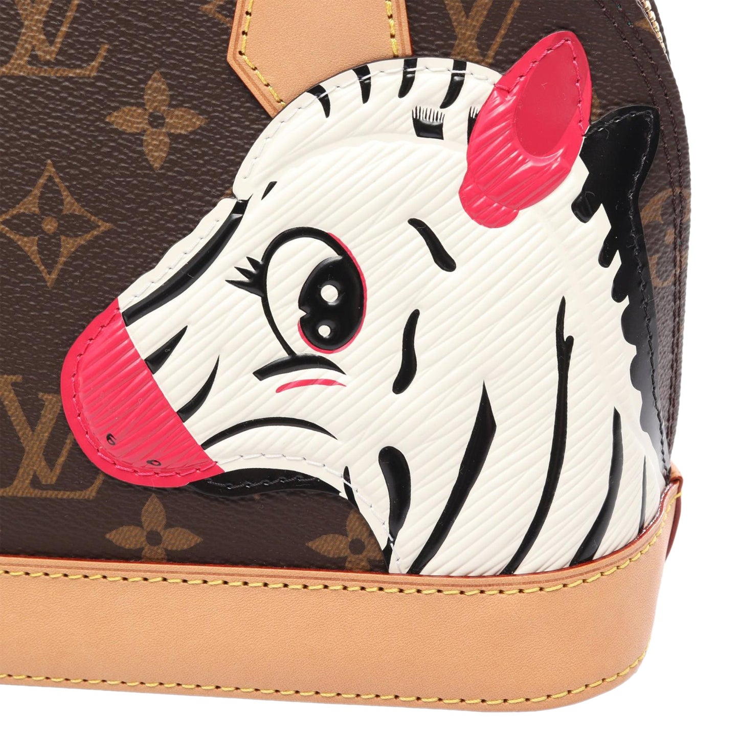 Louis Vuitton Sun Yitian Monogram Zebra Alma BB