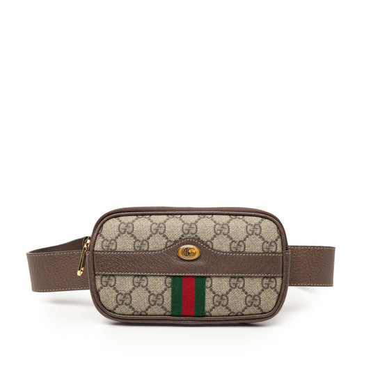 Gucci Small GG Supreme Web Ophidia Belt Bag