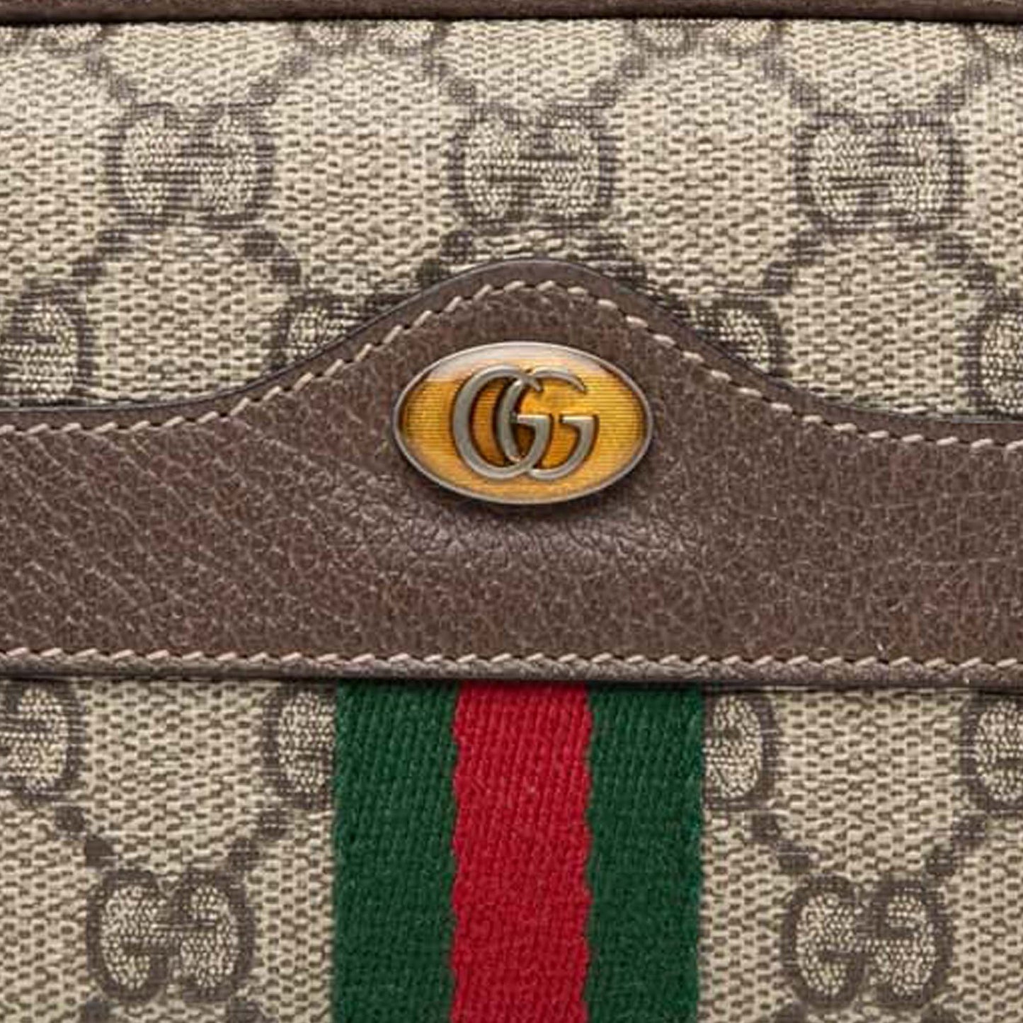 Gucci Small GG Supreme Web Ophidia Belt Bag