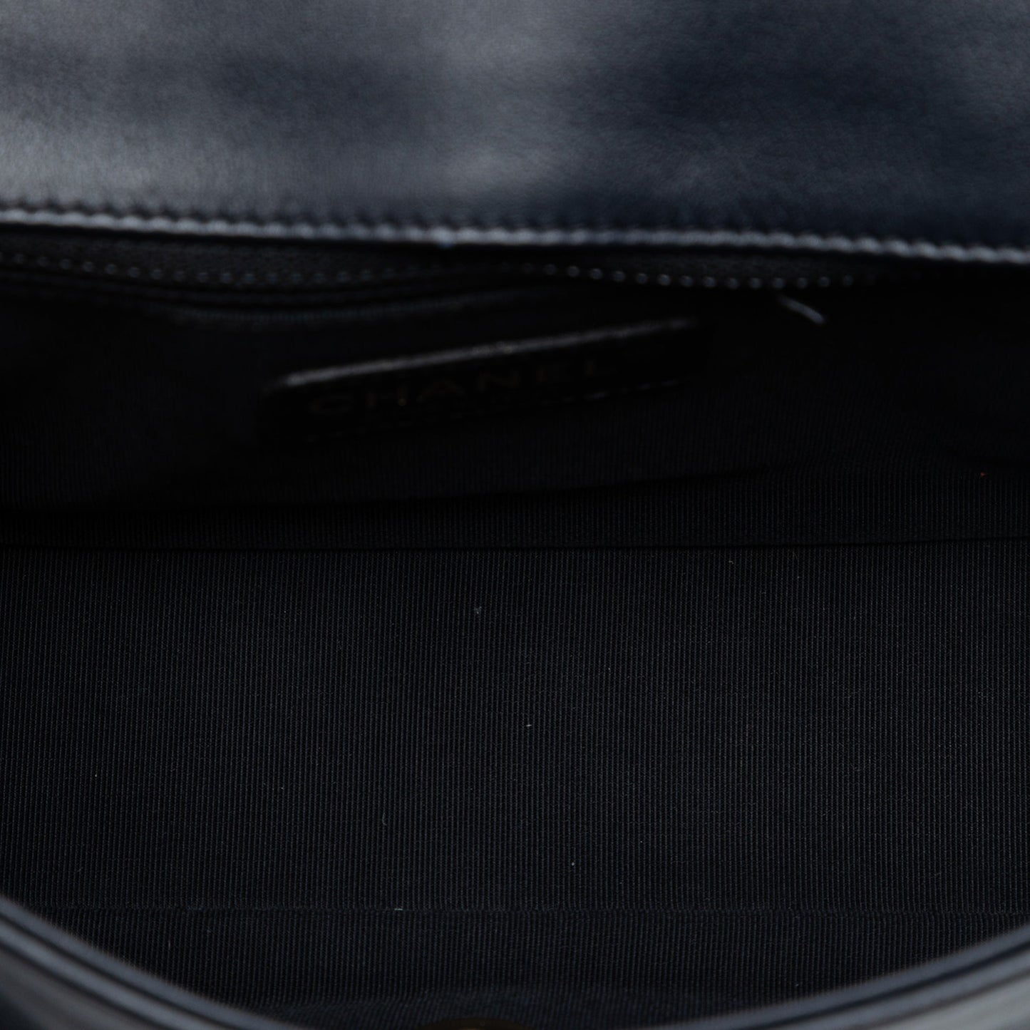 Chanel Medium Bicolor Calfskin Graphic Flap