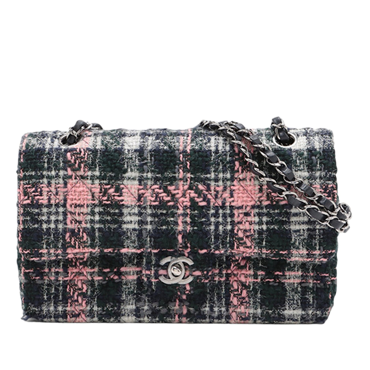 Chanel Medium Classic Tweed Double Flap