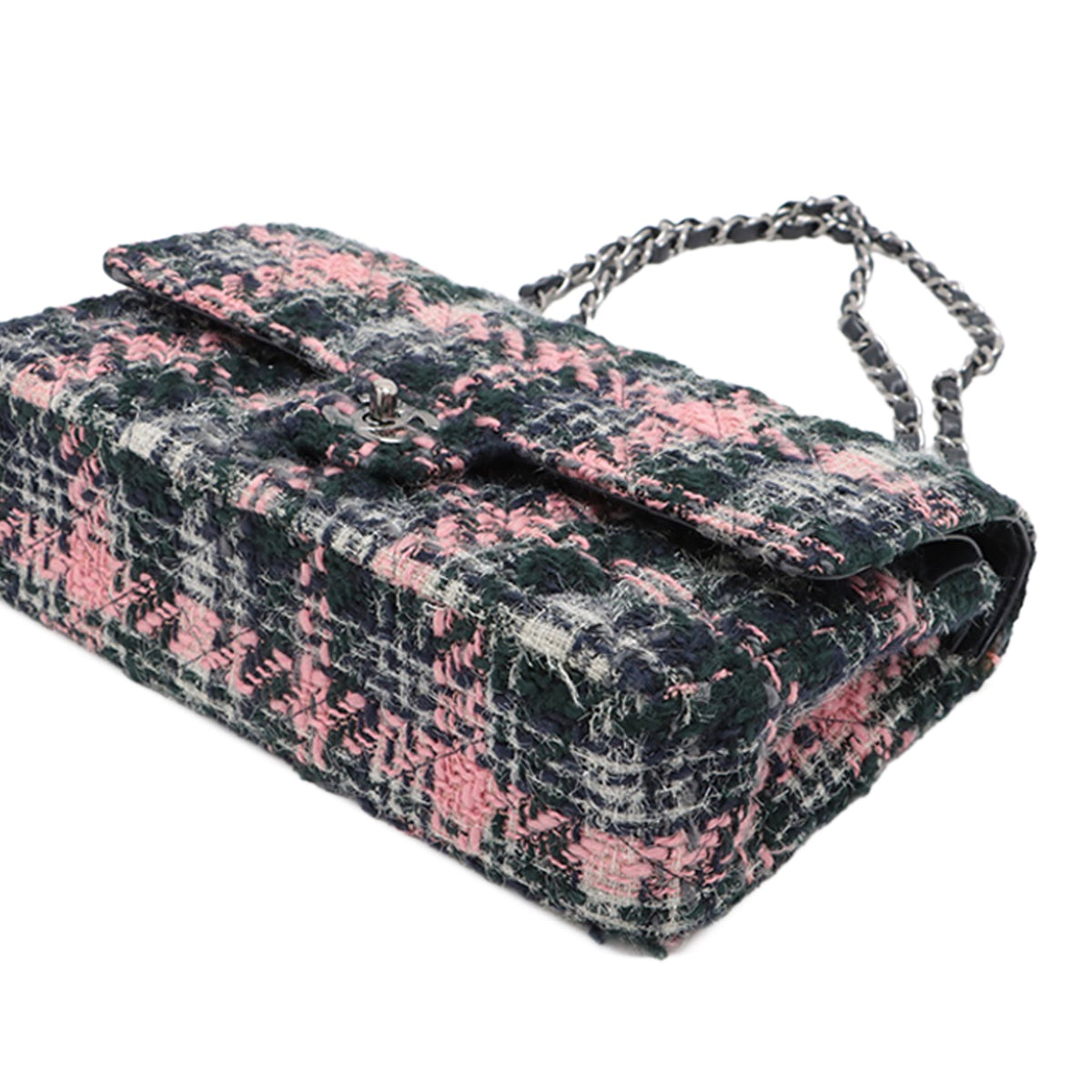 Chanel Medium Classic Tweed Double Flap