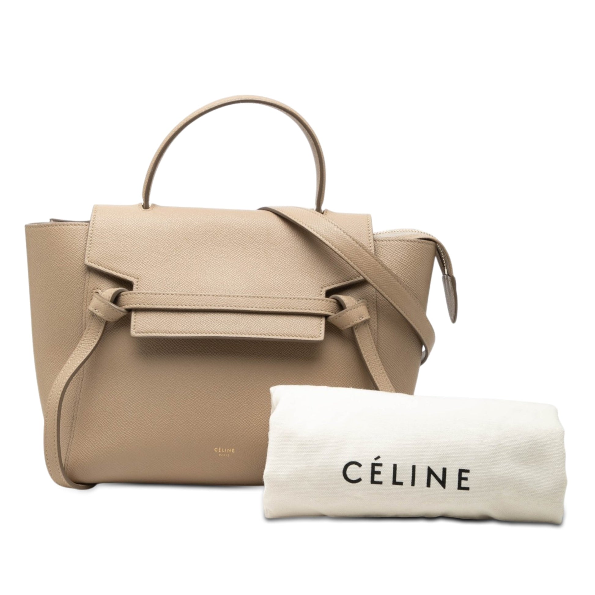 Celine Micro Grained Calfskin Belt Bag
